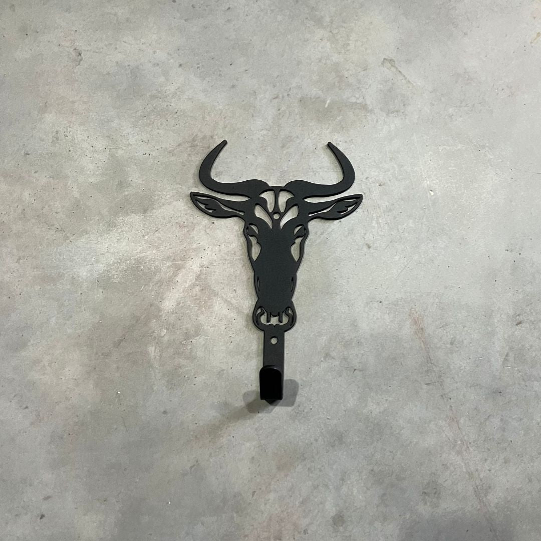 Roaming Antelope Wall Hooks - Wildebeest
