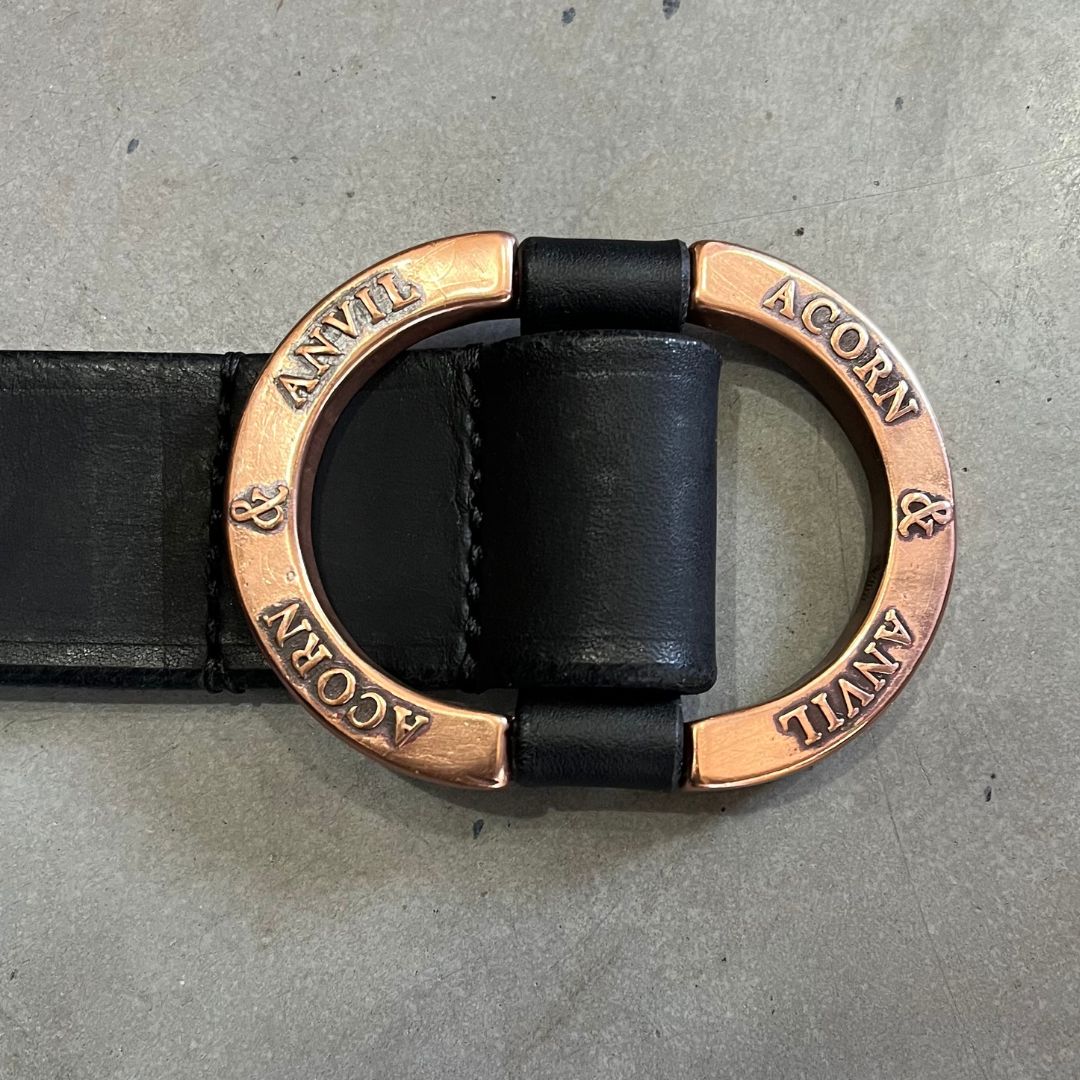 Leather Ring Belt