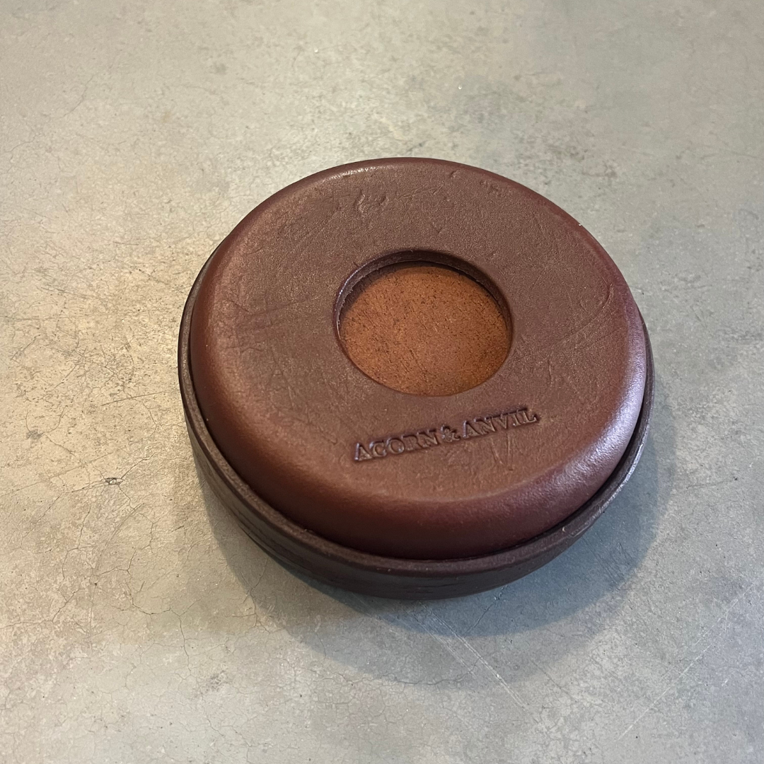 Debossed Big 5 African Leather Coasters
